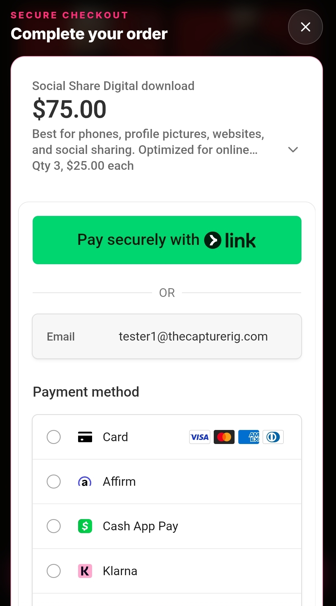 AI Photo Finder on a phone