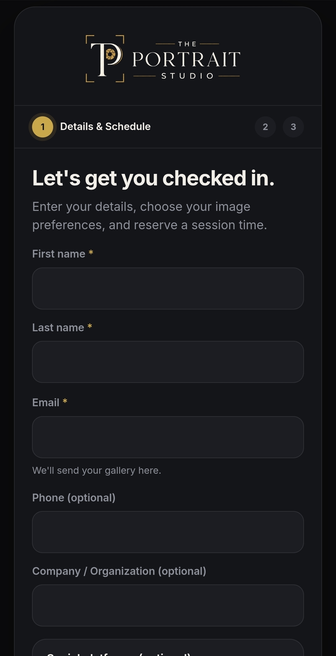 AI Photo Finder matching a guest to their photographs